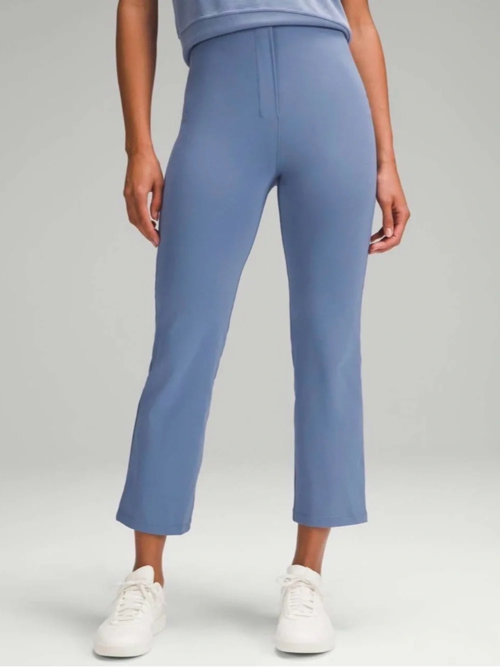 Lululemon Smooth Fit Pull-On High-Rise Cropped Pant in Oasis Blue - 4